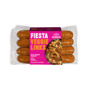 Plant-Based Sausage: Chorizo Inspired Fiesta Veggie Links image