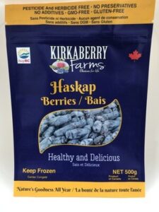 Haskap Berries: Frozen image
