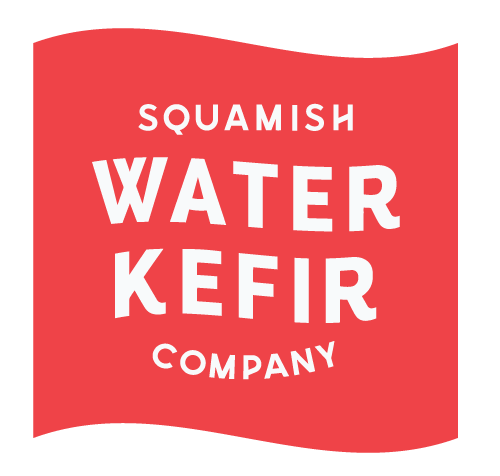 Squamish Water Kefir Co. logo image.