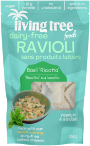 Ravioli (Dairy-Free): Basil Ricotta Flavour image