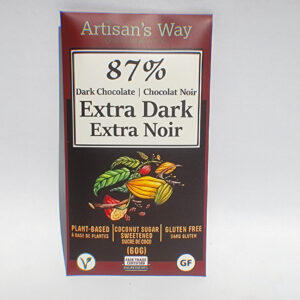 Chocolate: Extra Dark 87% Chocolate Bar image